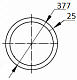 Труба бесшовная 377х25