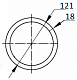 Труба цельнотянутая 121х18