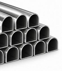 Арочная профильная труба 40х20х1.2 мм
