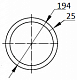 Труба цельнотянутая 194х25