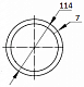 Труба цельнотянутая 114х7